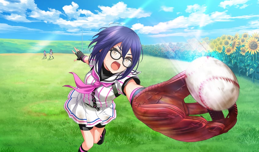 asada aoi, sakagami mei, and tsukishima yui (cinderella series and 1 more)