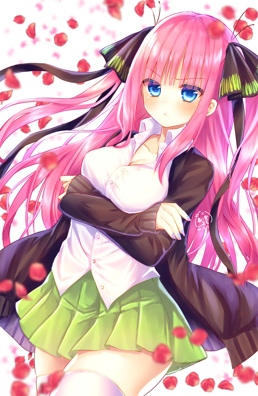 nakano nino (go-toubun no hanayome) drawn by xx_momomo_xx