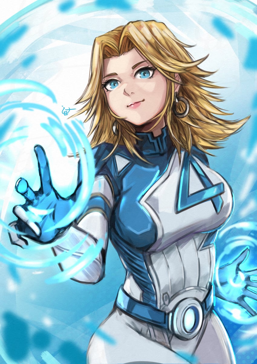 sue storm (marvel and 2 more) drawn by momo_juice