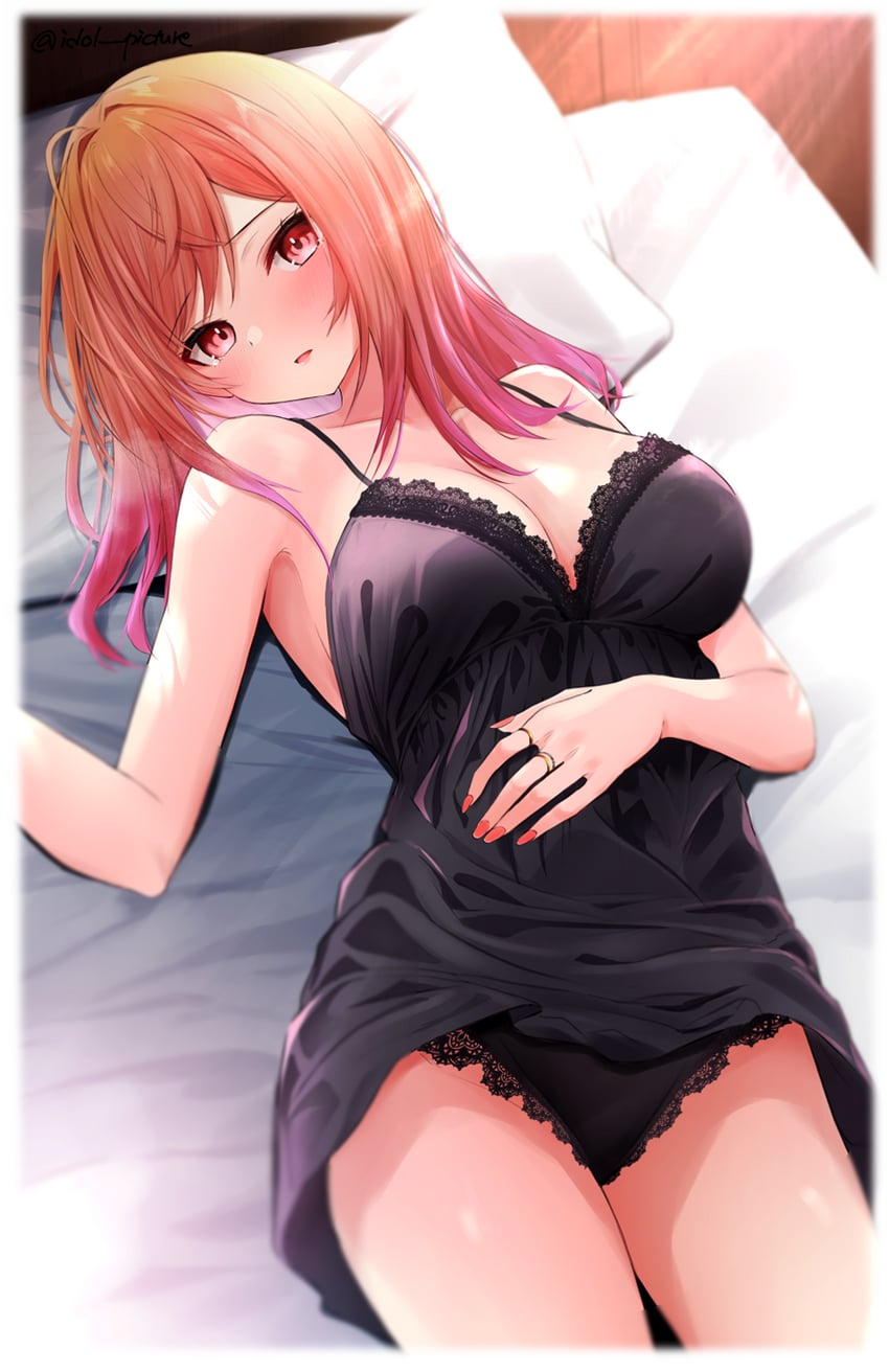ichijou ririka (hololive and 1 more) drawn by ex_idol