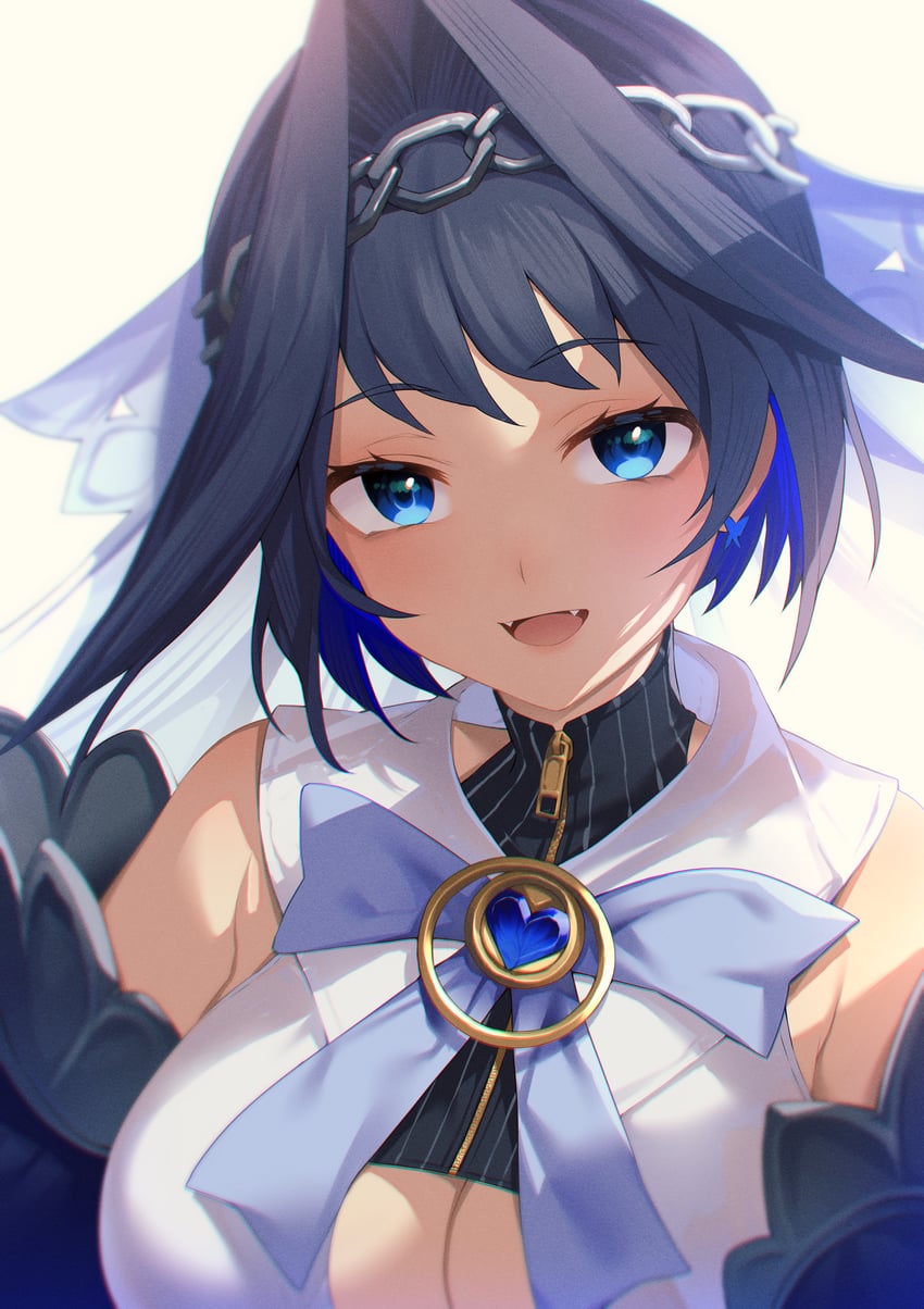 ouro kronii (hololive and 1 more) drawn by bingsardina