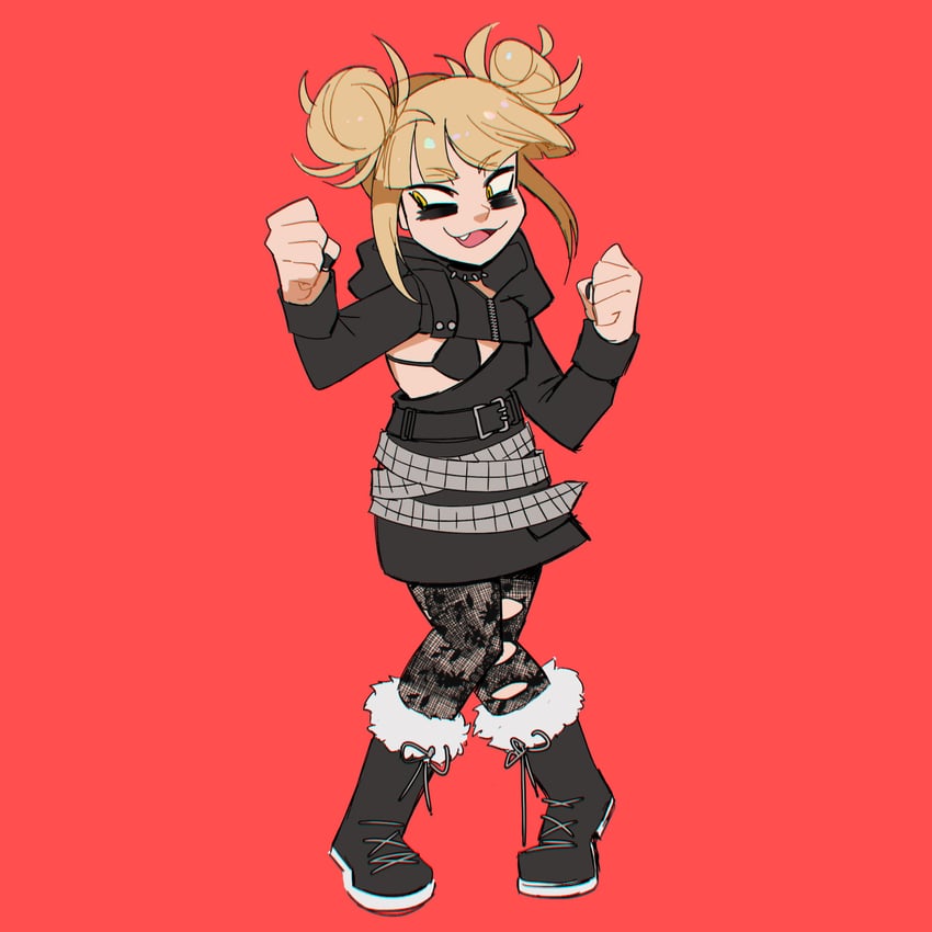 toga himiko and roxie richter (boku no hero academia and 2 more) drawn by whitetreefox