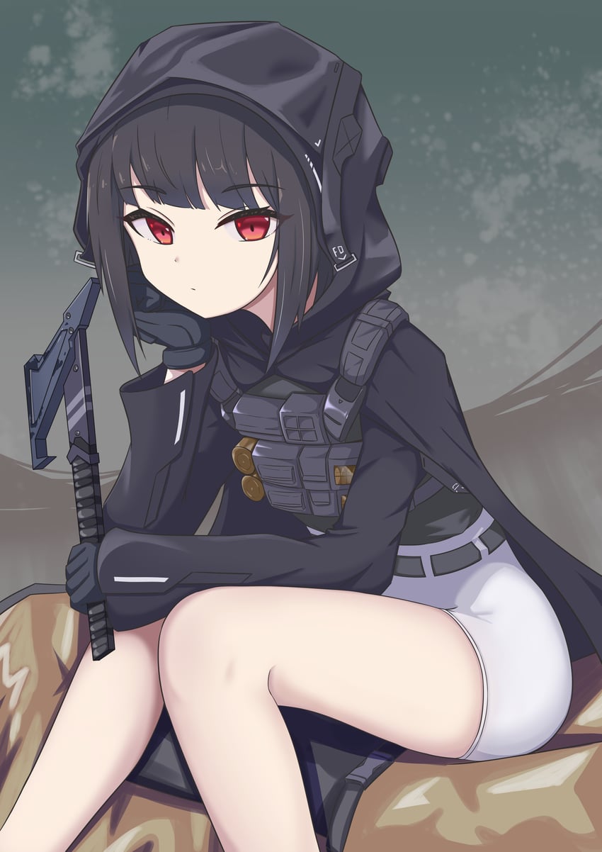 d (goddess of victory: nikke) drawn by sato_art