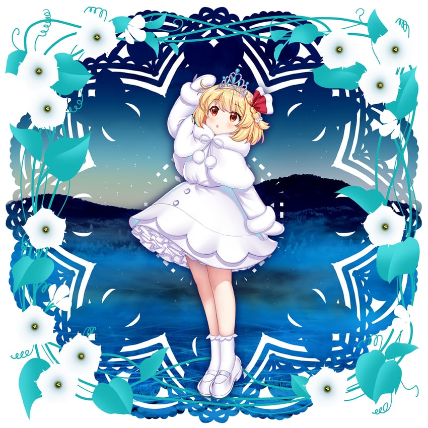 rumia (touhou and 1 more) drawn by rotte_(1109)
