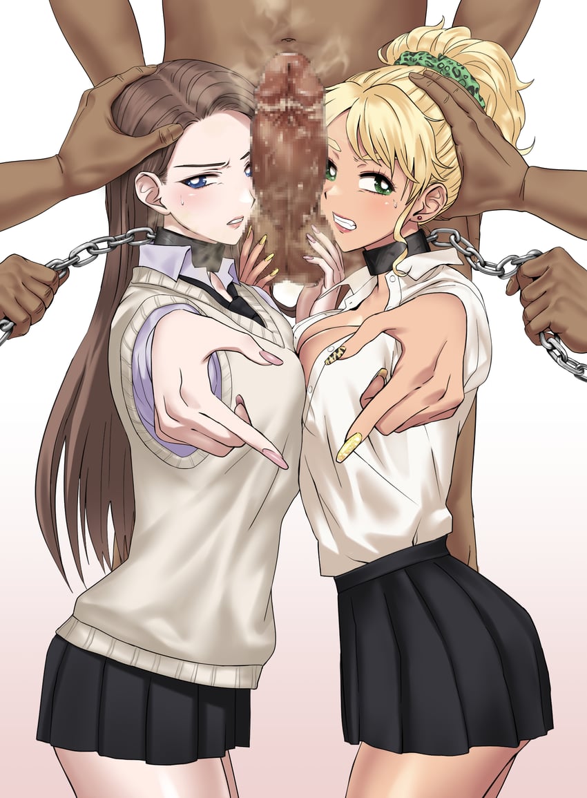 ijichi kotoko and amane kei (otaku ni yasashii gal wa inai!?) drawn by akisora