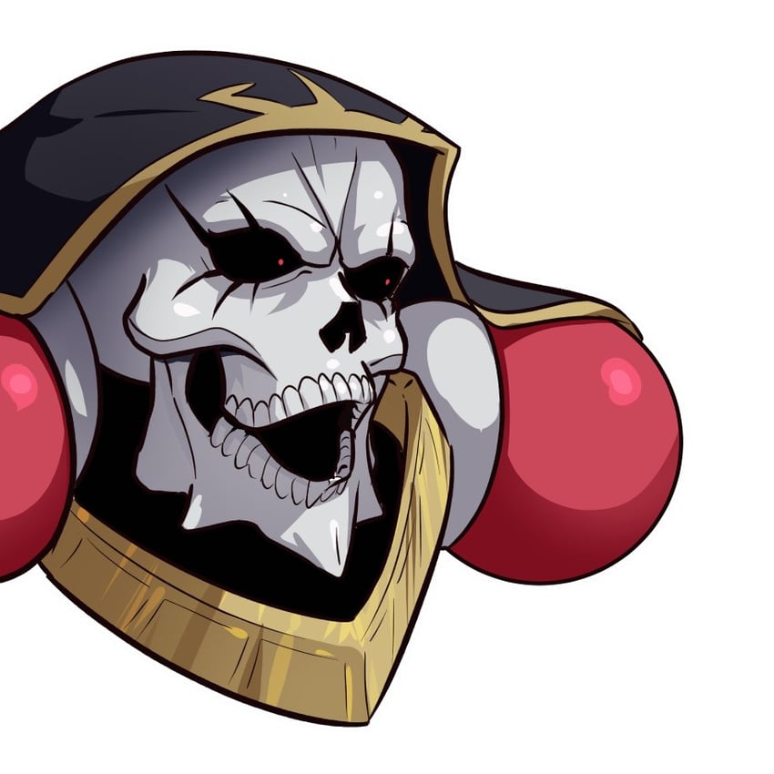 ainz ooal gown (overlord) drawn by doktor_malefic