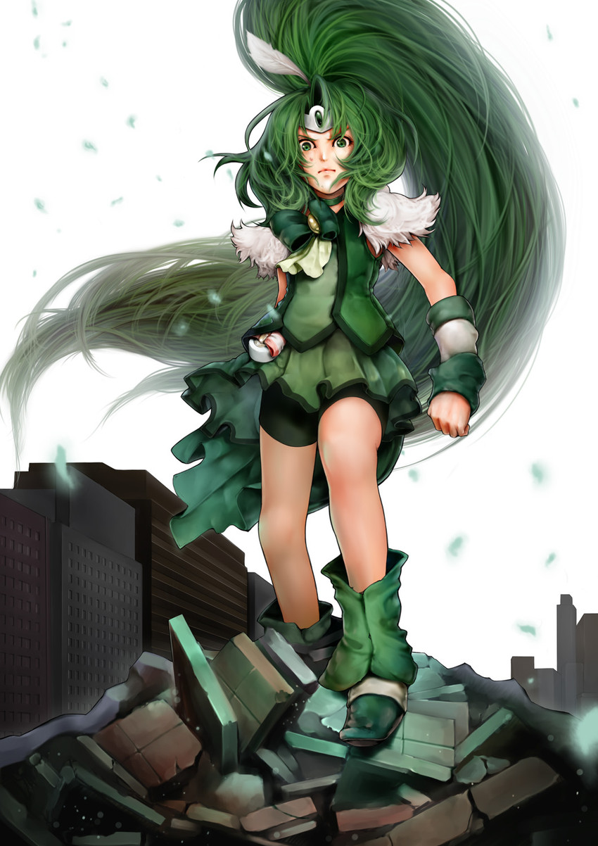 midorikawa nao and cure march (precure and 1 more) drawn by akisawa_machi
