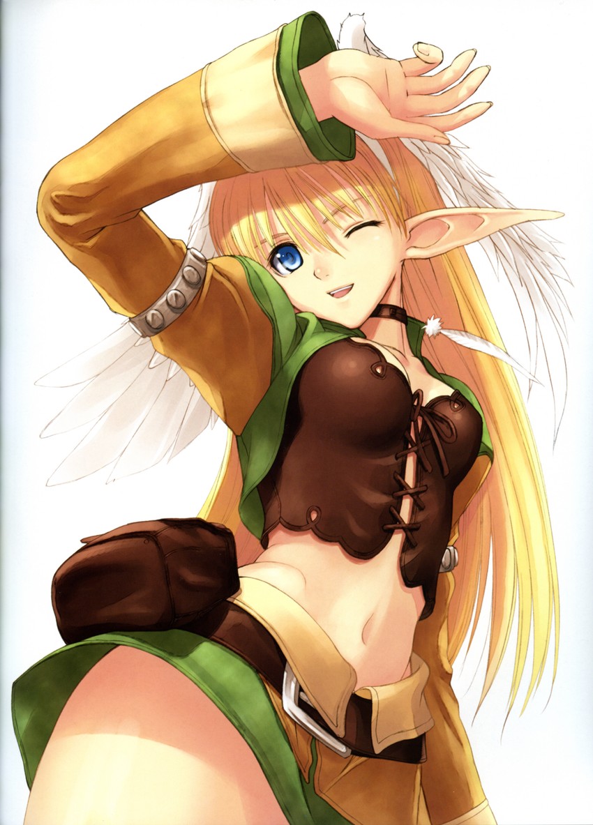 elwing ra-nah sylphith (shining and 1 more) drawn by tony_taka