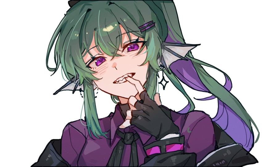 finana ryugu (nijisanji and 1 more) drawn by xiongbingbisata