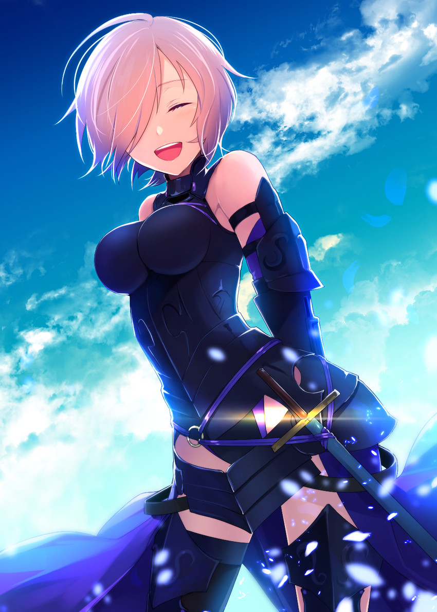 mash kyrielight (fate and 1 more) drawn by tia_(cocorosso)