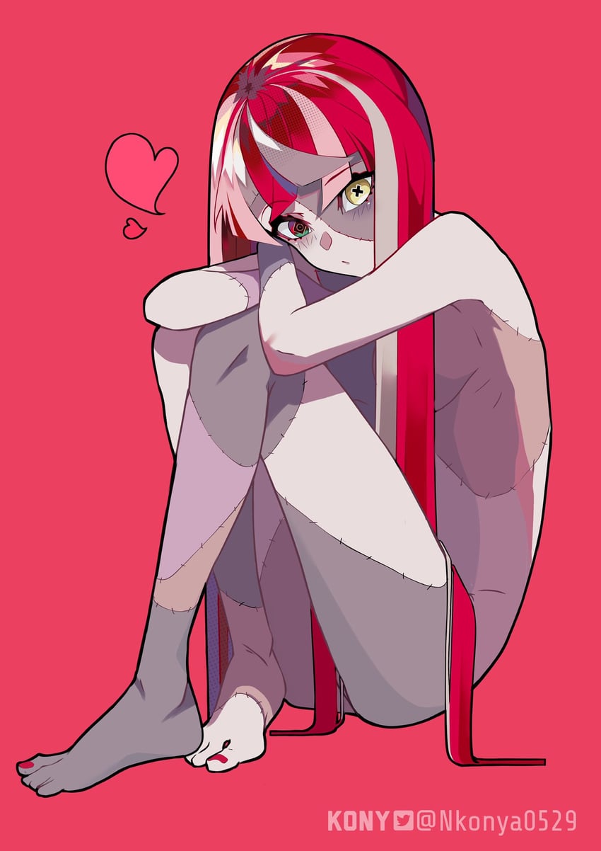 kureiji ollie (hololive and 1 more) drawn by nkonya