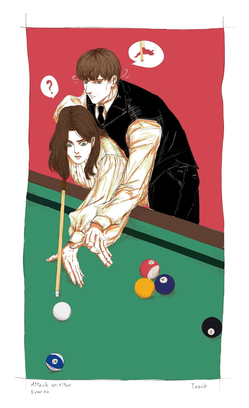 eren yeager and eren kruger (shingeki no kyojin) drawn by mimi_(61743952)