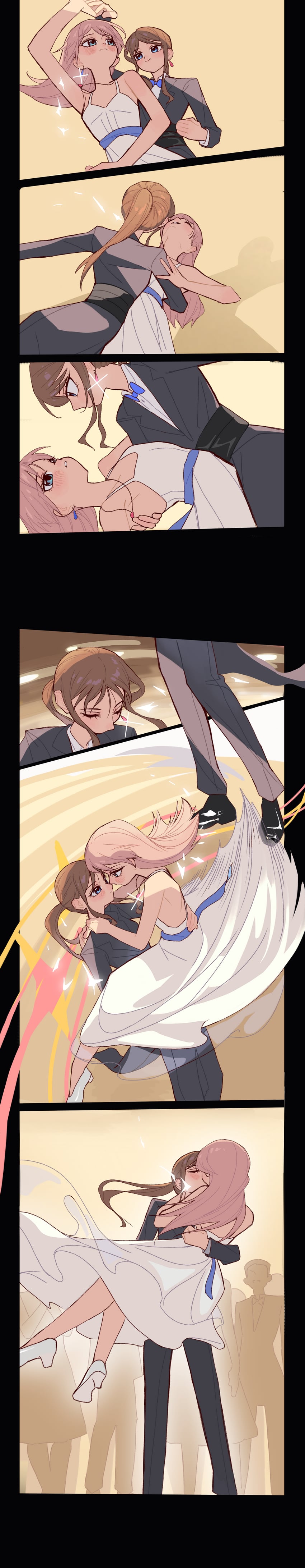 chihaya anon and nagasaki soyo (bang dream! and 1 more) drawn by wo_mingzi_bei_qile