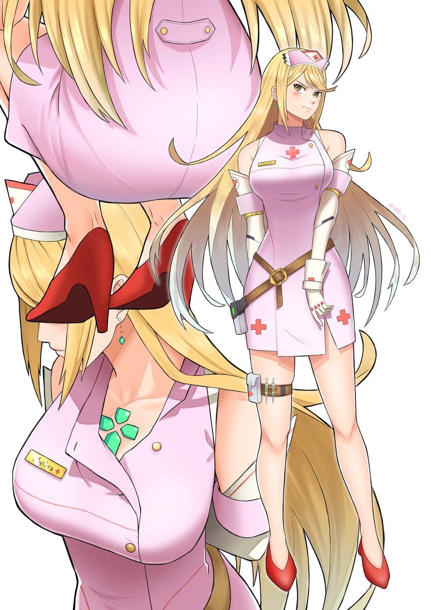 mythra (xenoblade chronicles and 1 more) drawn by you_nf