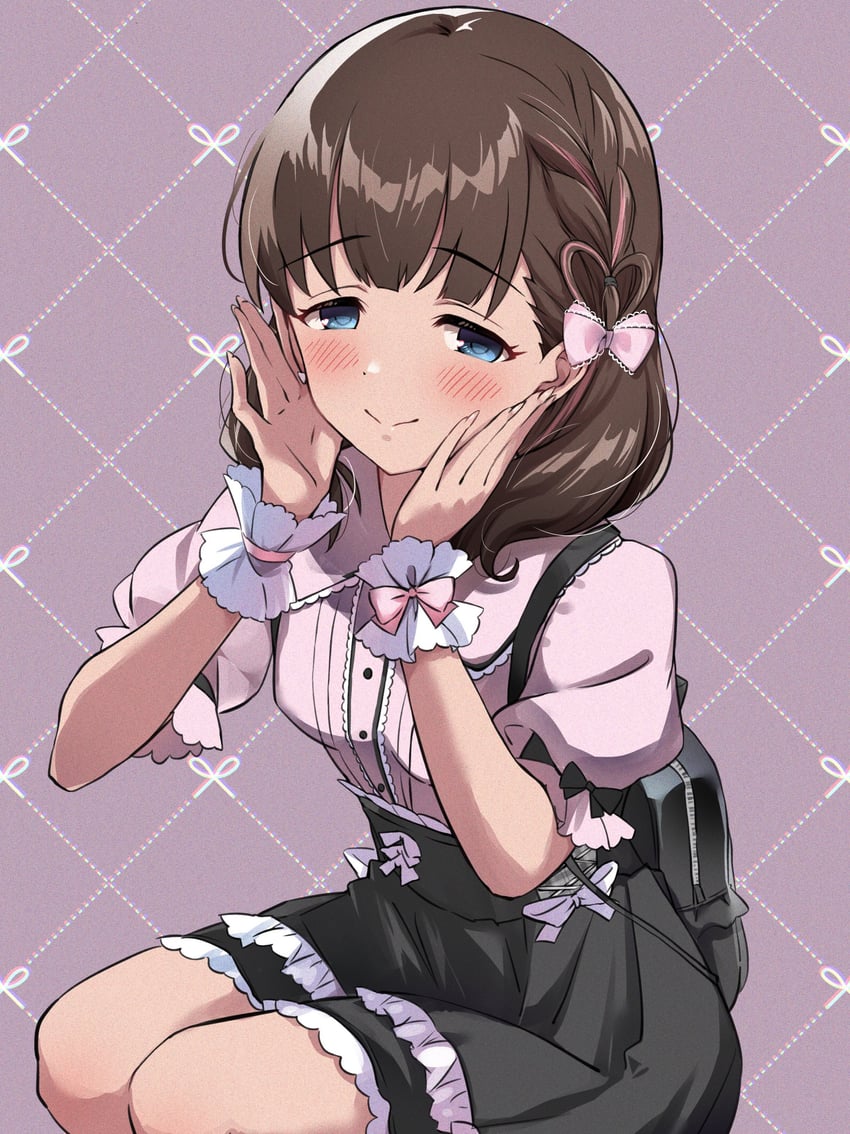 sakuma mayu (idolmaster and 2 more) drawn by nanananananasea