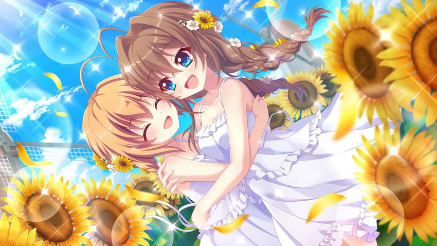 shikimiya mana and shikimiya aone (re:stage!) drawn by izumi_tsubasu