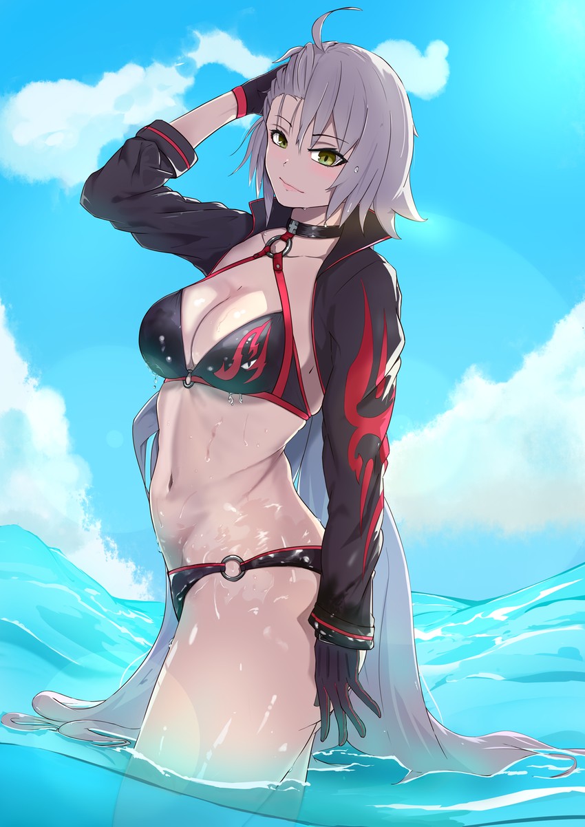 jeanne d'arc alter (fate and 1 more) drawn by fuaru