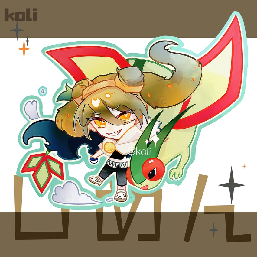 hatsune miku, flygon, and ground miku (pokemon and 2 more) drawn by sanyue_bingbing