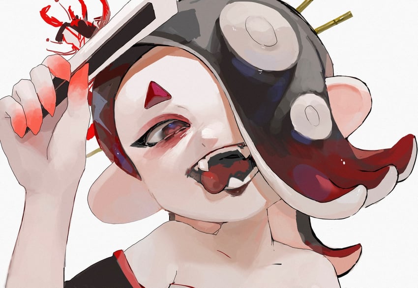 shiver (splatoon and 1 more) drawn by mepo_1