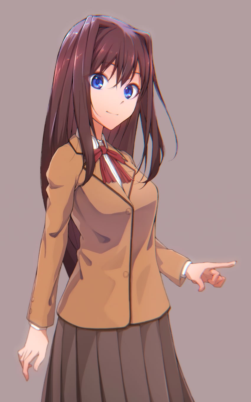 aozaki aoko (mahou tsukai no yoru) drawn by shichiroku_(pixiv_25029782)