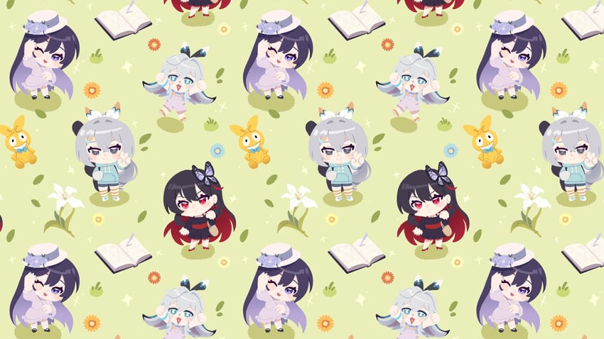 bronya zaychik, seele vollerei, homu, seele, and project bunny (honkai and 1 more) drawn by p3achsalt