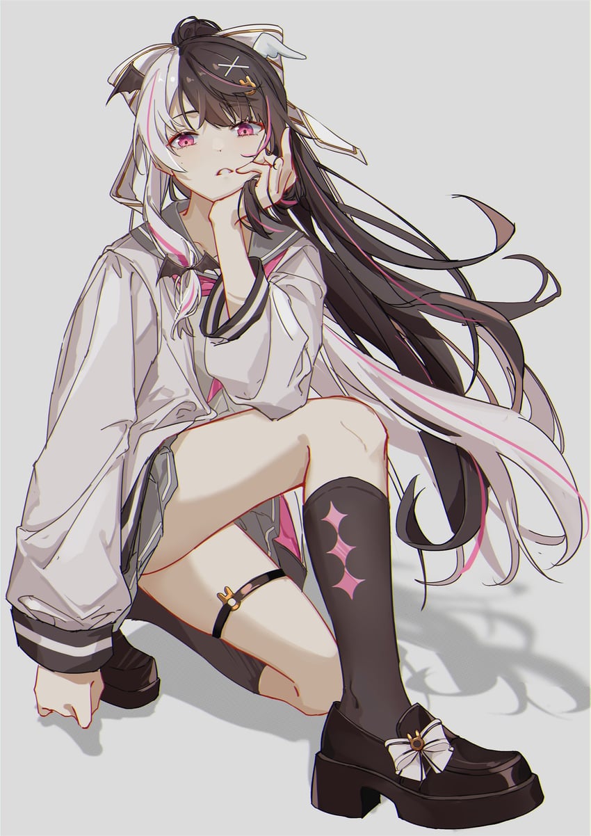 yorumi rena (nijisanji) drawn by huo_jian_chong_rudao_76