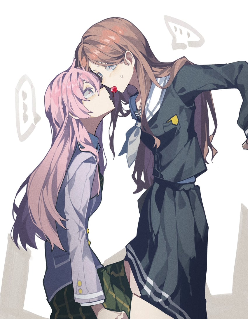chihaya anon and nagasaki soyo (bang dream! and 1 more) drawn by haobuguniao