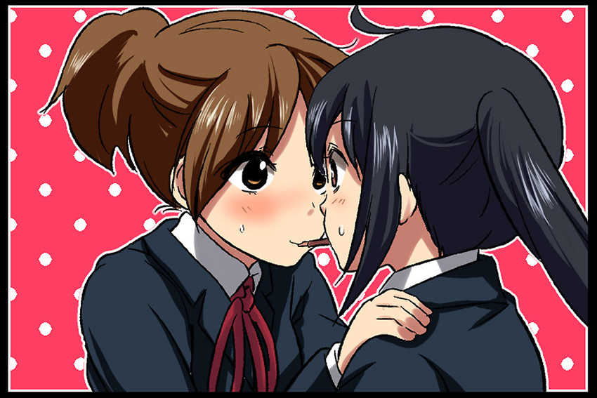 nakano azusa and hirasawa ui (k-on!) drawn by sakayama_shinta