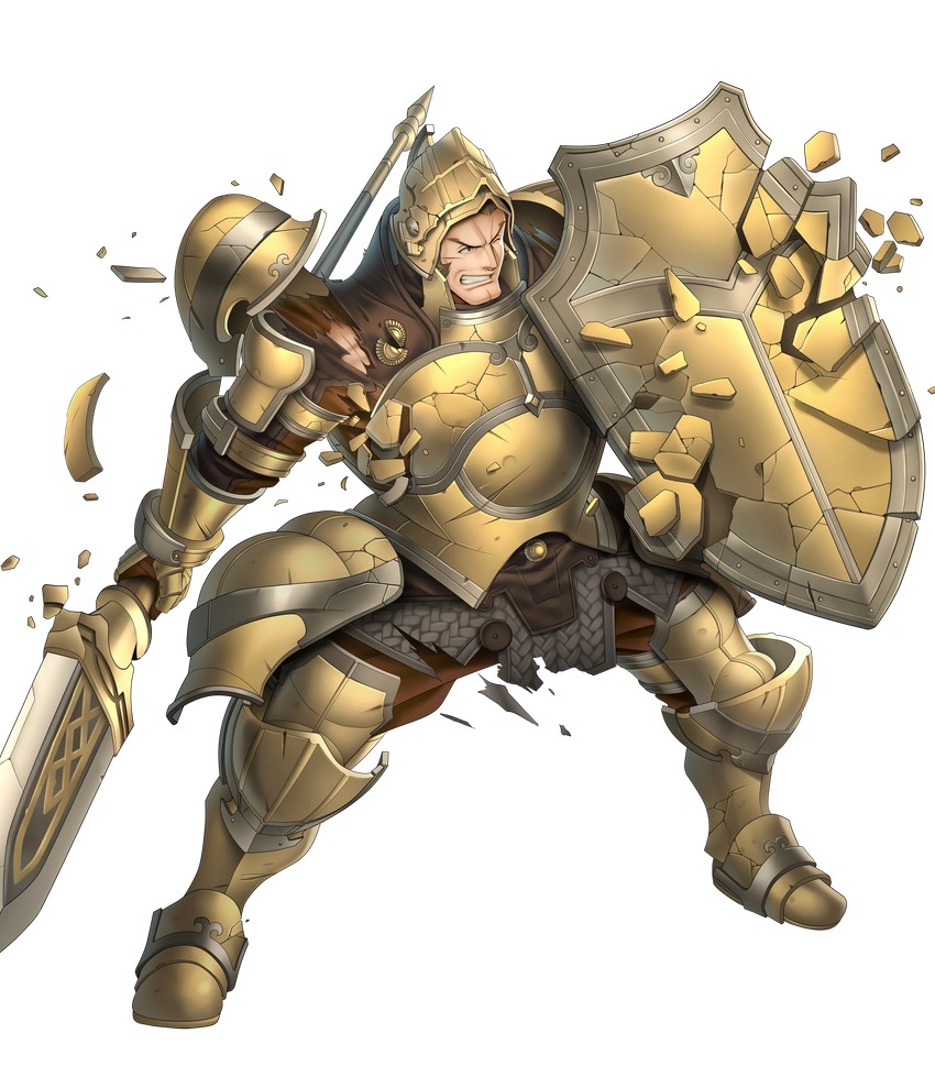 valbar (fire emblem and 2 more) drawn by homa_kura