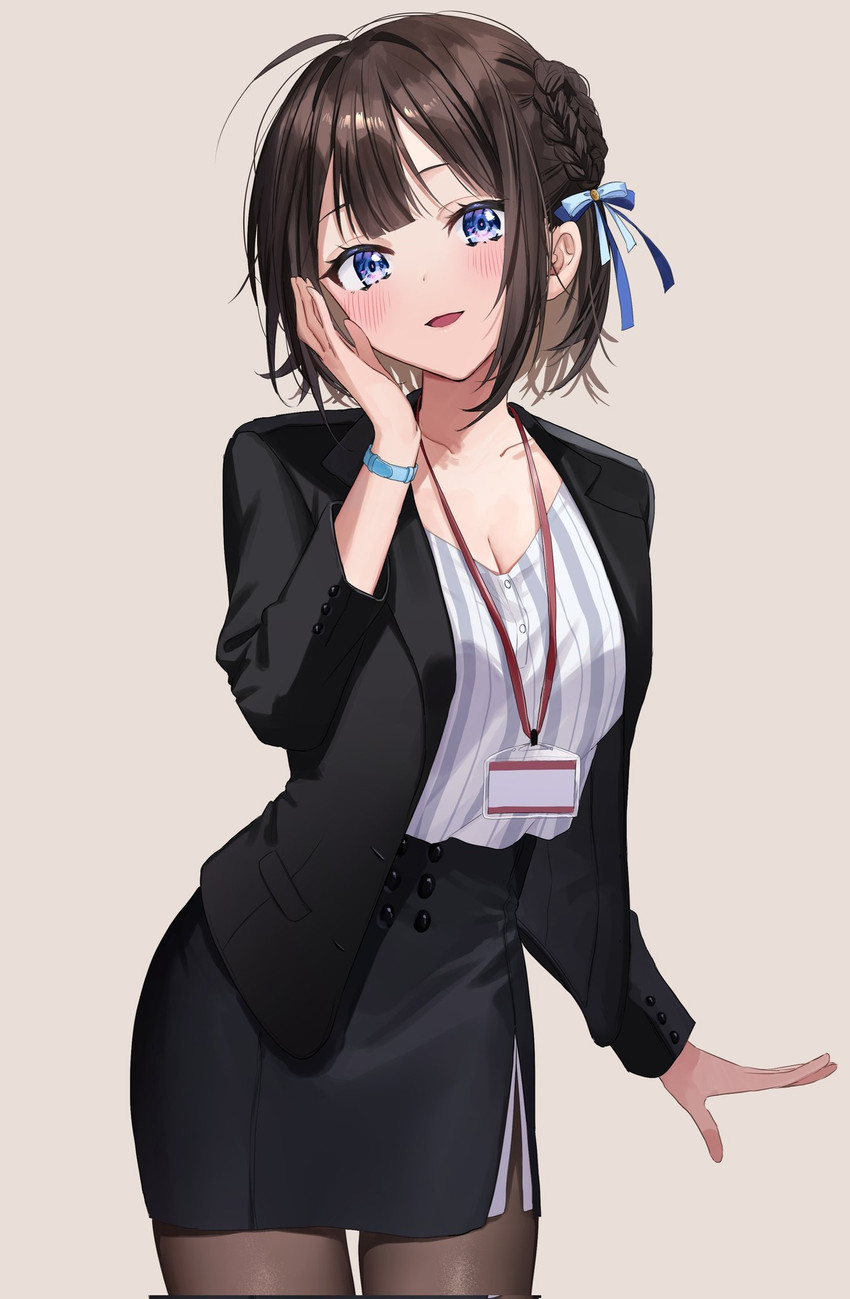 inami nagisa (kamatte shinsotsu-chan ga maikai sasotte kuru) drawn by chigusa_minori