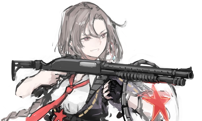 type 97 shotgun (girls' frontline) drawn by rampart1028