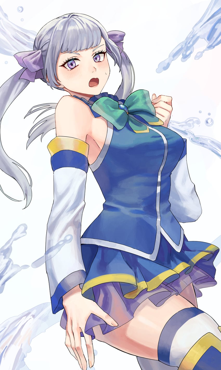 aqua and noelle silva (kono subarashii sekai ni shukufuku wo! and 1 more) drawn by sosuke_ppp