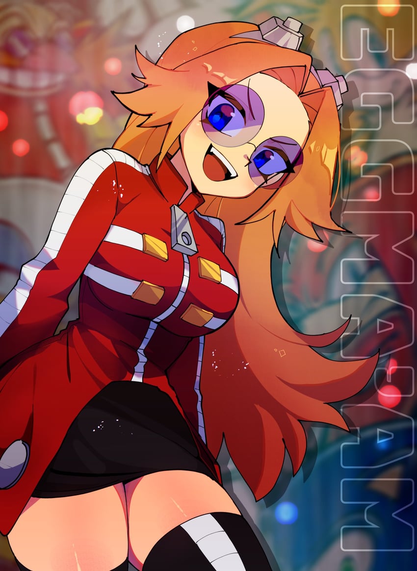 dr. eggman and eggma'am (sonic) drawn by cio_(ciosui)