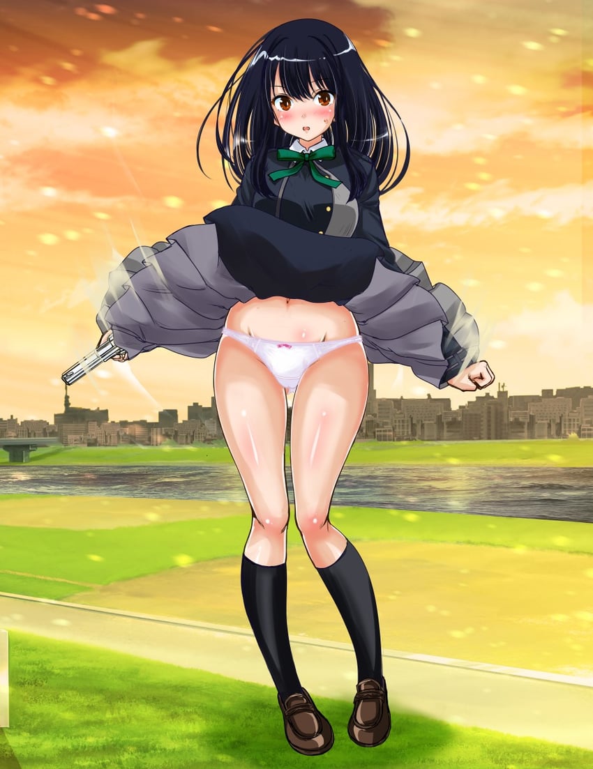 inoue takina (lycoris recoil) drawn by tachibana_hiroki
