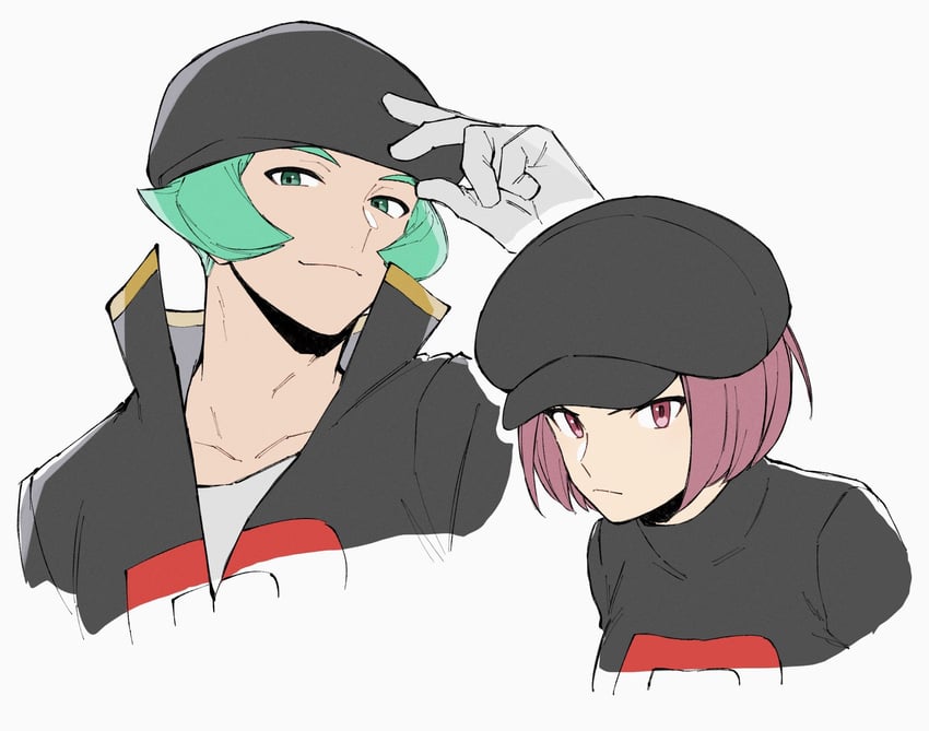 team rocket grunt and proton (pokemon and 1 more) drawn by mocollie