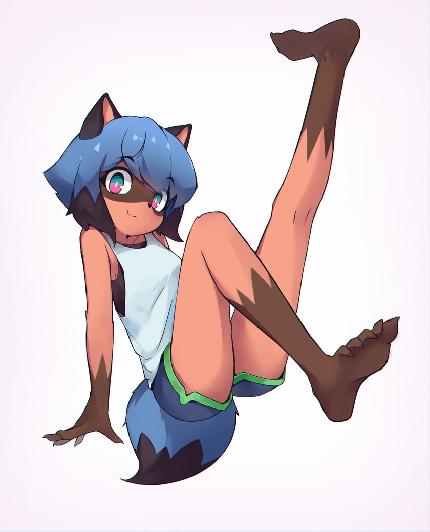 kagemori michiru (brand new animal) drawn by dual_blow