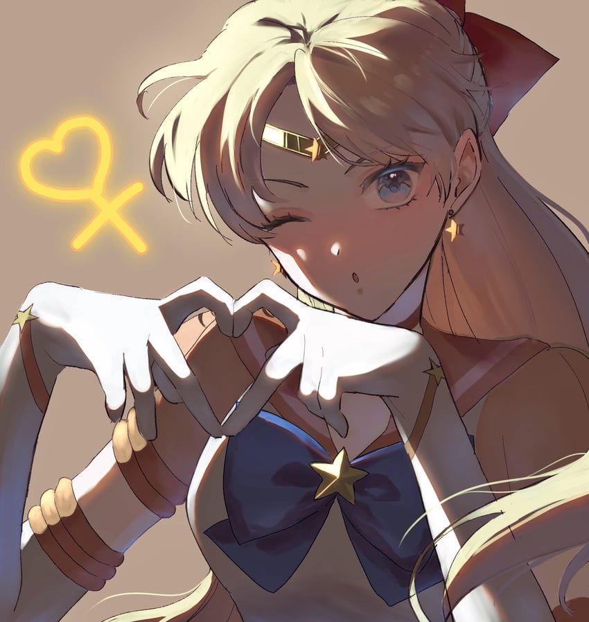 aino minako and sailor venus (bishoujo senshi sailor moon) drawn by polish008800
