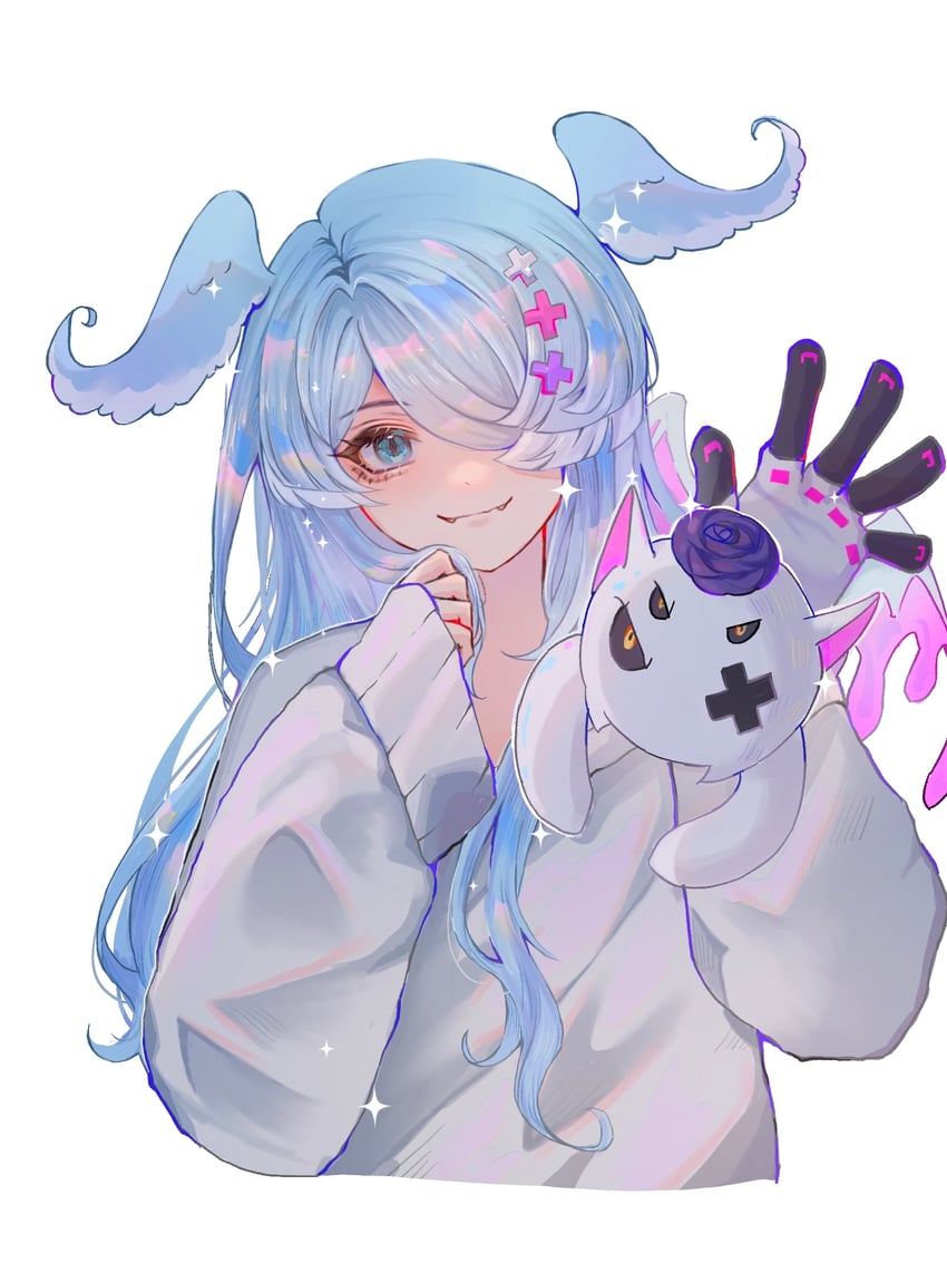 elira pendora and pikl (nijisanji and 1 more) drawn by maisuie
