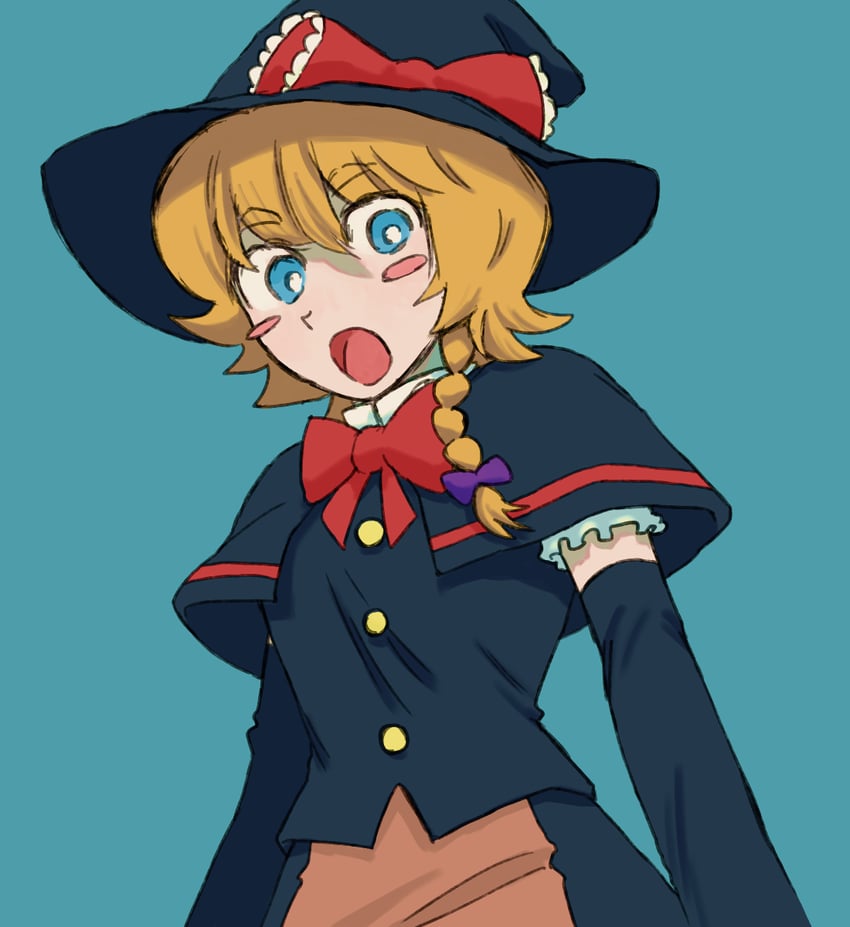 kirisame marisa and meguru (touhou and 1 more) drawn by oh_xlya