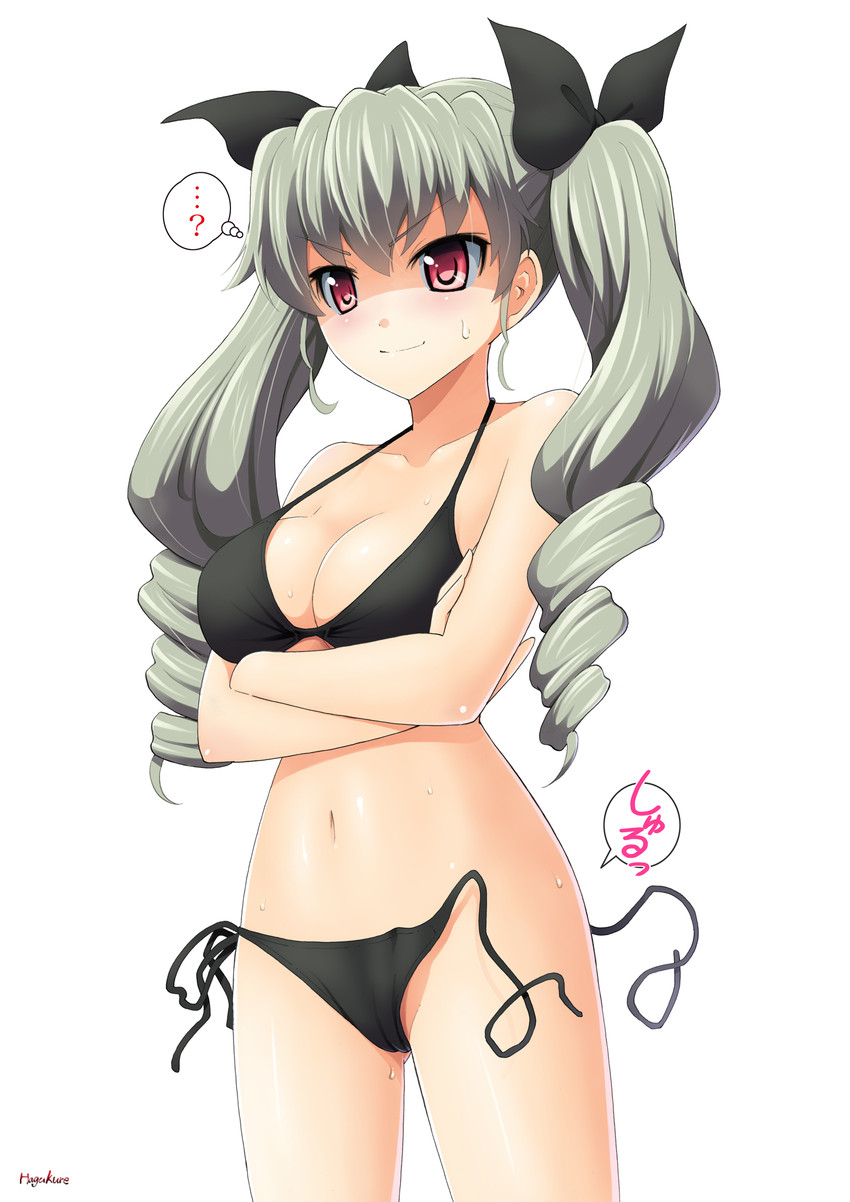 anchovy (girls und panzer) drawn by number10_(hagakure)