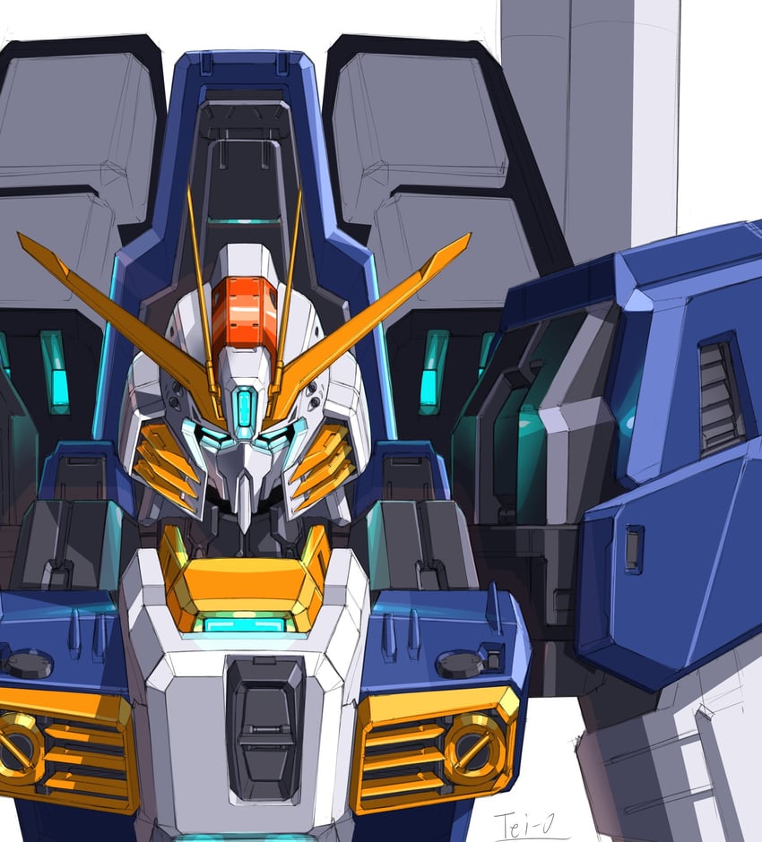 ex-s gundam (gundam and 1 more) drawn by tei-o