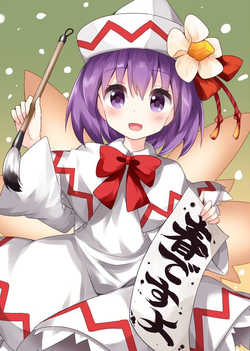 hieda no akyuu and lily white (touhou) drawn by ruu_(tksymkw)