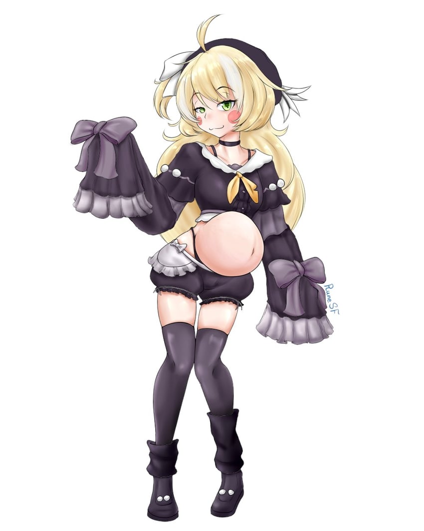 inis (indie virtual youtuber) drawn by runesolafrost