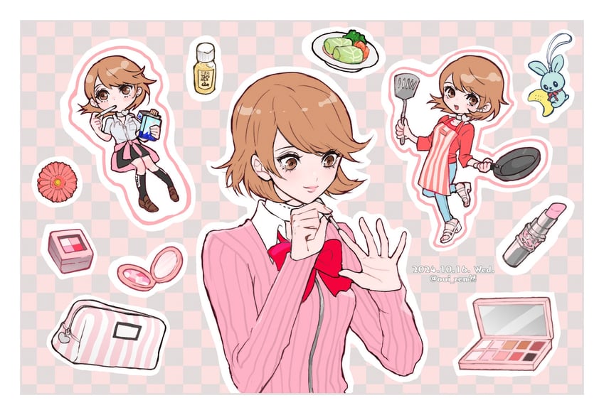 takeba yukari (persona and 1 more) drawn by oui_zen