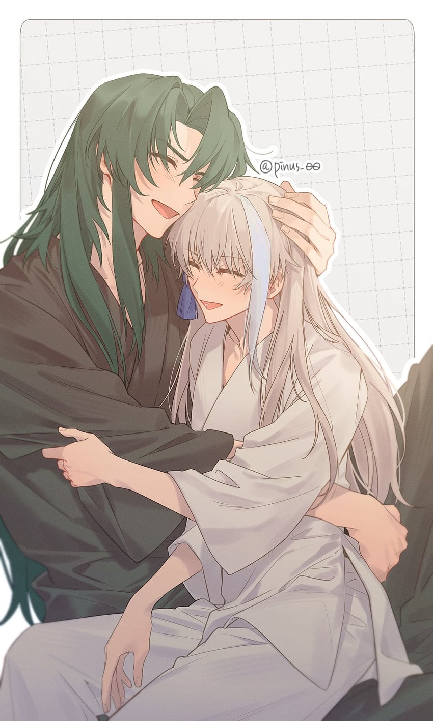 archer and zheng chenggong (fate and 1 more) drawn by pinus_00
