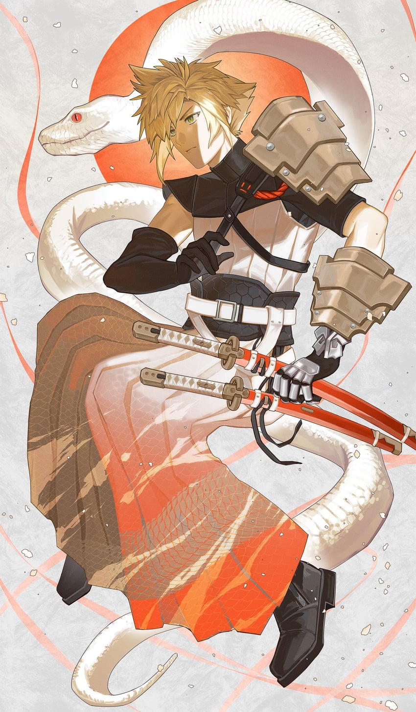 cloud strife (final fantasy and 2 more) drawn by keiseki1