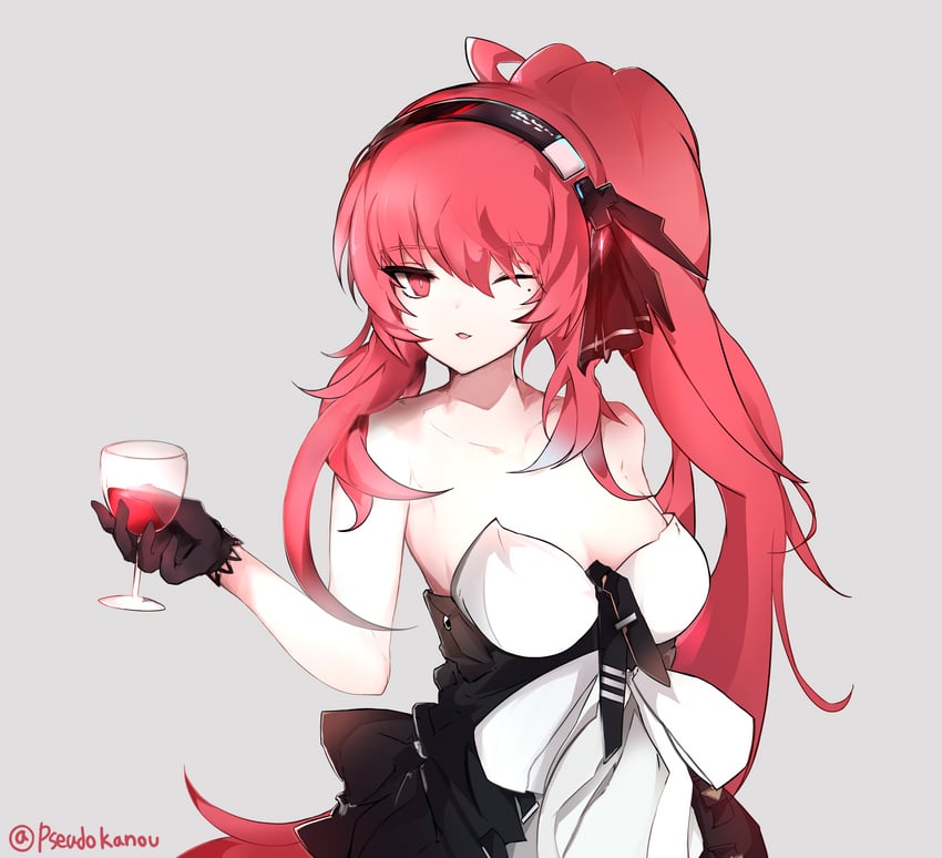 vera and vera: garnet (punishing: gray raven) drawn by rozy94