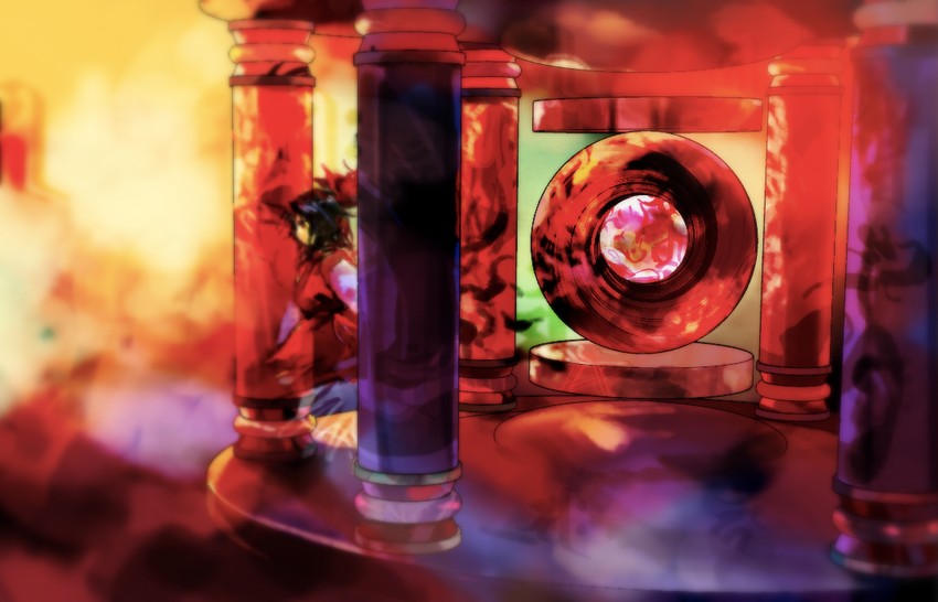 konngara (touhou and 1 more) drawn by kaigen_1025