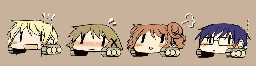 yuno, miyako, hiro, and sae (hidamari sketch and 1 more)