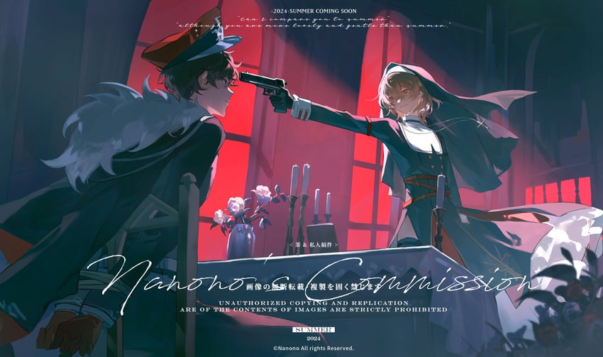amamiya ren and akechi gorou (persona and 1 more) drawn by nona1010
